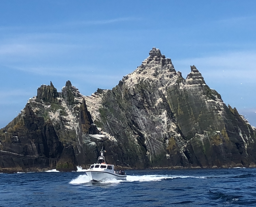 Skellig Michael route to Skellig Michael